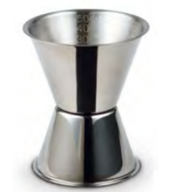SupremInox Cocktail maatbeker RVS 30/50ml 