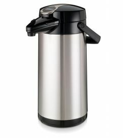 Bravilor Fuerento Airpot glazen binnenpot RVS mantel 2,2L