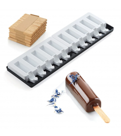 Silikomart Ijsvorm Mini Stick Pick met 50 sticks | 2 stuks