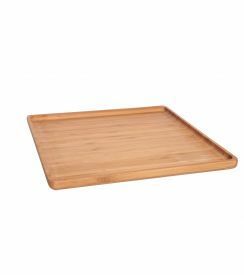 C&T Senegal Bord bamboe 26x26x1,6cm