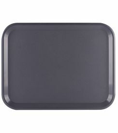 Dienschaal ABS Nordic donkergrijs 43x33cm