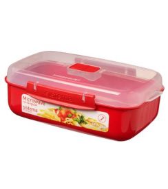 Sistema Microwave Rechthoekige kom 1,25L