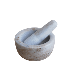 Point-Virgule Vijzel marmer wit gepolijst 12x6,5cm