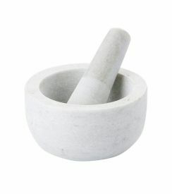 Point-Virgule Vijzel marmer wit gepolijst 12x6,5cm 