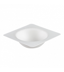 Bagasse Amusebakje bowl suikerriet 7x7x2cm |  50 stuks