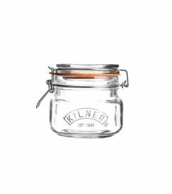 Kilner Vierkante bokaal beugelssluiting 500ml