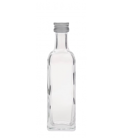 Glazen Flesje Marasca met dop 60ml