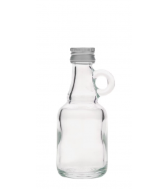 Glazen Flesje Santos met handvat en dop 40ml