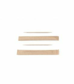 Sier Tandenstoker FSC hout 2-punts per stuk verpakt | 1000 stuks