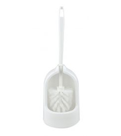 Hygienic Toiletgarnituur 'luxe' hoog plastic wit 