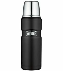 Thermos King Isoleerfles mat zwart 470ml