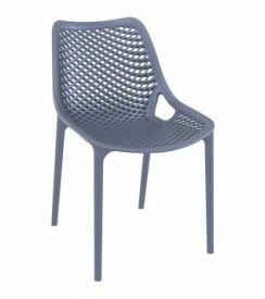 Siesta Stoel Air outdoor donkergrijs