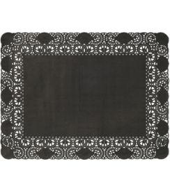 Duni Gebakonderlegger zwart 30x40cm | 250 stuks