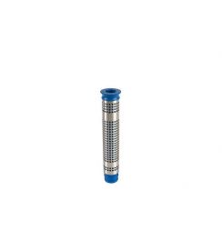 Geperforeerde RVS standpijp/blauwe inzetbuis 205mm