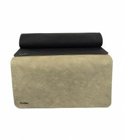 Pavelinni Tafelloper dubbel zwart-zand 45x120cm