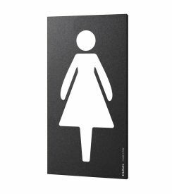 Pictogram Vrouw 8x15cm