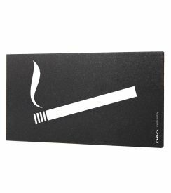 Pictogram smoking area 8x15cm