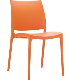 Siesta Stoel Maya outdoor stapelbaar oranje