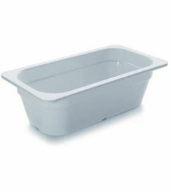 Melamine schaal GN 1/3 65mm wit