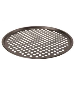 C&T Bakplaat pizza gaatjes Ø32,5x1,2cm