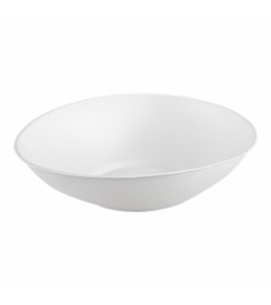 Bagasse Bowl ovaal suikerriet 1000ml | 50 stuks