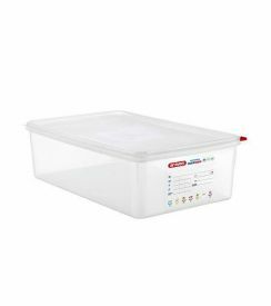 Araven Doos + deksel + colorclip hermetisch GN1/1 H150mm