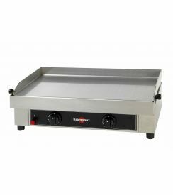 Krampouz Bakplaat glas gas dubbel 2x2250W
