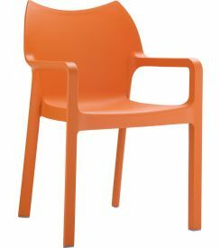 Siesta Stoel Diva outdoor oranje