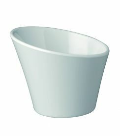 APS Schaaltje Casual melamine wit Ø12cm