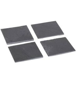 C&T Glasonderzetters Leisteen | 4 stuks