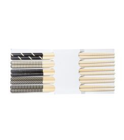 C&T Chopsticks zwart 22,5cm | 5 stuks