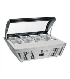 CaterCool Koelvitrine GN8x1/6 H10cm
