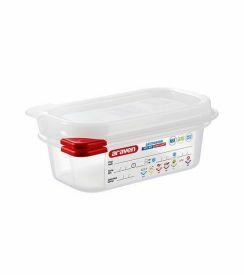 Araven Doos + deksel + colorclip hermetisch GN1/9 H65mm 1L