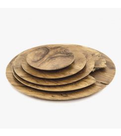 Wood & Food bord Ø15cm