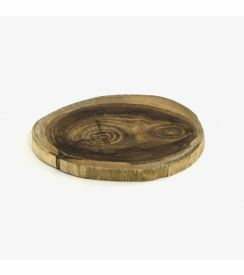 Wood & Food naturel coaster Ø12cm