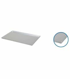 Bakplaat alu GN 1/1 - 4 rechte hoeken 90°