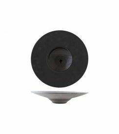 C&T Prof Blackstone Bord diep zwart Ø28cm