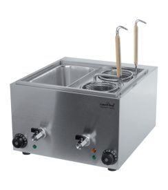 CaterChef Pastakoker 2xGN1/3 met aftapkraan