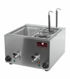 CaterChef Pasta-kookapparaat 2xGN1/3 met aftapkraan