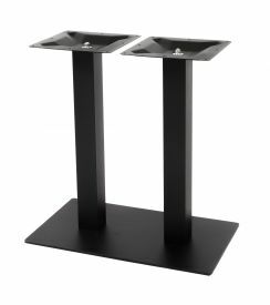 XSeat Tafelpoot Blake Double zwart