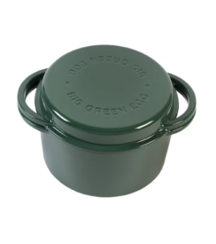 Big Green Egg Dutch oven rond groen 4L Ø23cm