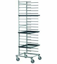 GI Metal Trolley Galvan. 20 platen