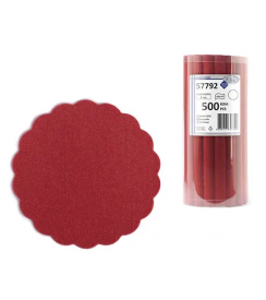 Druppelvanger Airlid bordeaux 9cm | 500 stuks