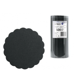 Druppelvanger Airlid zwart 9cm | 500 stuks