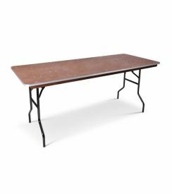 Bankettafel Drente alu-rand 220x76xH76cm