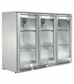 Husky Outdoor Backbar Koeler C3AF-HS-STEEL 310L | 135x50x84cm
