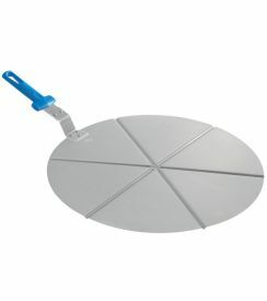 GI Metal Pizzasnijplank 6 porties Ø45cm