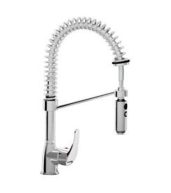 Linum Lage Voorspoeldouche met kwartslagbediening 500mm