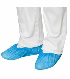 Schoenovertrek CPE blauw 41cm | 100 stuks