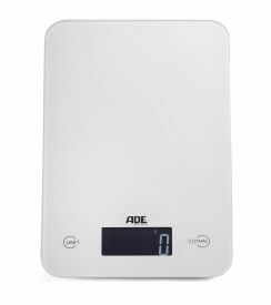 Ade Elektronische Keukenweegschaal Slim wit